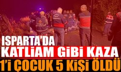 Şarkikaraağaç'ta Katliam Gibi Kaza