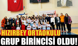 Hızırbey Ortaokulu namağlup bir şekilde grup birincisi oldu!