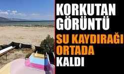 Korkutan Görüntü : Su Kaydırağı Ortada Kaldı!