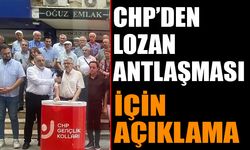 "Cumhuriyetimizin Tapu Senedi 'Lozan Anlaşmasını' Kutluyoruz"