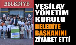 Yeşilay Isparta Şubesi’nden Belediye Başkanı Mustafa Özer’e Ziyaret