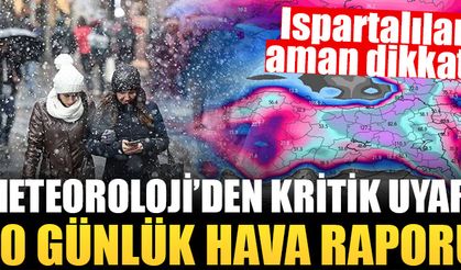 Isparta’da 10 Gün Boyunca Hava Nasıl Olacak?