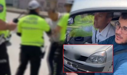 Plakasını Bantla Kapatan Sürücü: “Cenazemiz Var, Babam Polis Memuru”