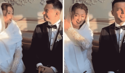 Gelin Mehir Olarak Kırmızı Audi A5 İstedi! Nikah Töreninde Renkli Anlar Yaşandı