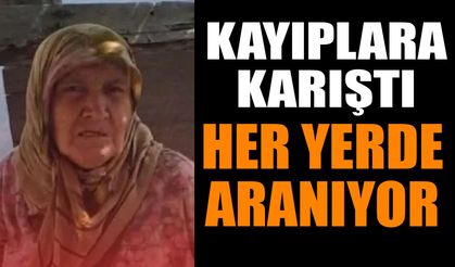 Kayıplara karışan yaşlı kadın her yerde aranıyor