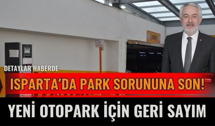 Isparta’nın Trafik Sorununa 7 Katlı Çözüm!