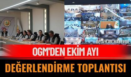 Orman Genel Müdürü Başkanlığında Video Konferans ile Değerlendirme Toplantısı Yapıldı