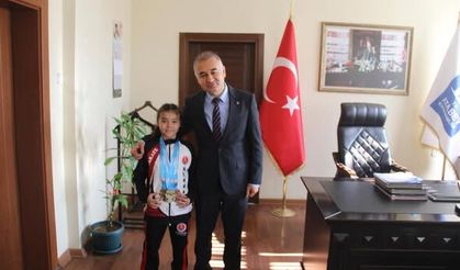 Atabeyli Öğrenci Elif Masal Şensoy’dan Karate Başarısı
