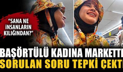 Tesettürlü kadına tepki çeken soru! "Hangi tarikat bu?"
