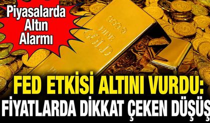 Gram Altın ve Çeyrek Altında Kayıp Büyüyor! İşte Son Rakamlar