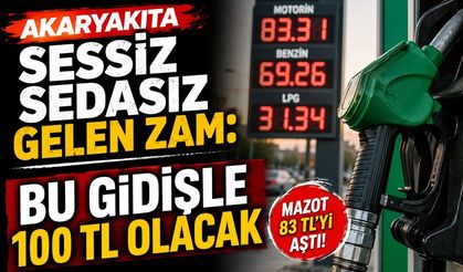 Motorine Büyük Zam! Isparta'da Mazot 83 TL'yi Aştı