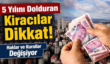Aynı Evde 5 Yıl Oturan Kiracılar Dikkat! Birçok Kişinin Bilmediği Süreç Başlıyor