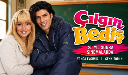 Çılgın Bediş 25 Yıl Sonra Geri Dönüyor: Yonca Evcimik ve Cenk Torun Yeniden Aynı Filmde