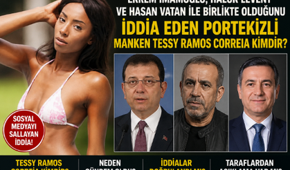 Ekrem İmamoğlu, Haluk Levent ve Hasan Vatan ile birlikte olduğunu iddia eden  Tessy Ramos Correia kimdir?