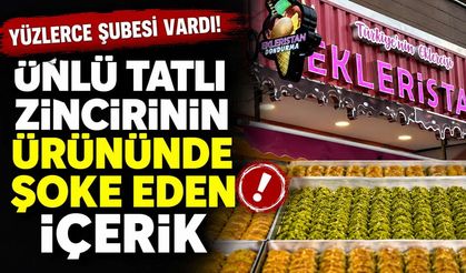 Türkiye genelinde 425 şubesi olan tatlı devi bakın bizi nasıl kandırmış