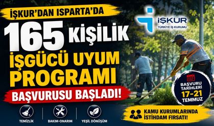 İş Arayanlara Müjde! İşkur, Isparta'da 165 Kişi Alacak