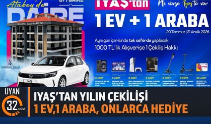 IYAŞ'tan Yılın Çekilişi: 1 Ev, 1 Araba, Onlarca Hediye
