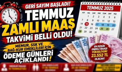 Memur ve Emekliler İçin Ödeme Günleri Belli Oldu!