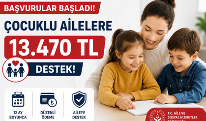 Çocuklu Ailelere 13 Bin 470 TL Destek! SED Başvuruları Başladı: Kimler Yararlanabilecek, Nasıl Başvuru Yapılır?