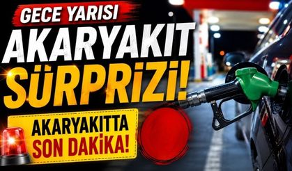 Akaryakıtta Zam Şoku Yerine Sürpriz Gelişme!