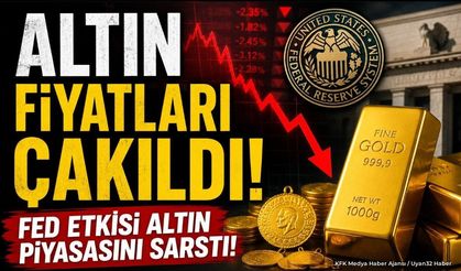 Altın Fiyatlarında Sert Düşüş: Gram ve Çeyrek Fiyatları Geriledi