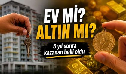 5 Yıl Önce Isparta'da Ev Alan mı Daha Karlı Çıktı, Altın Alan mı? İşte Rakamlarla Dikkat Çeken Karşılaştırma