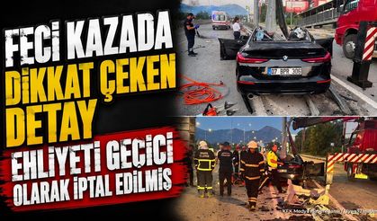 Feci Kazada Dikkat Çeken Detay