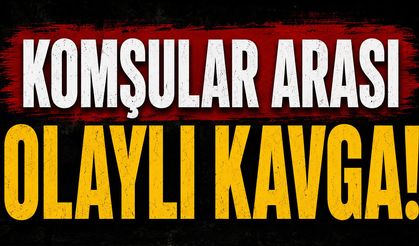 Komşular arasında olaylı kavga
