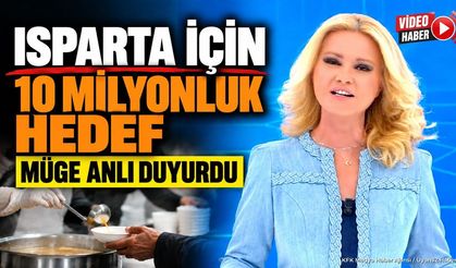 Müge Anlı Isparta Aşevi İçin Bağış Kampanyası Başlattı