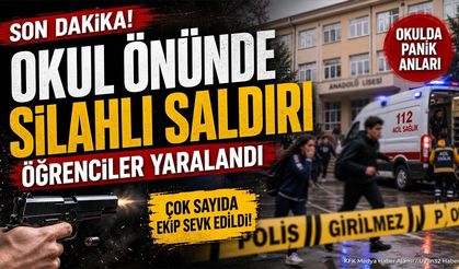 Okul Önünde Silahlı Saldırı: Öğrenciler Yaralandı