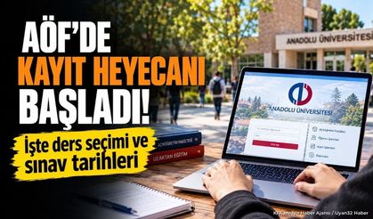 AÖF Kayıt Yenileme Başladı: Son Gün ve Sınav Tarihleri Belli Oldu