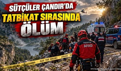 Sütçüler Çandır’da Tatbikat Sırasında Ölüm