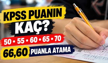 KPSS’de 70 Puan Şart Değil: 66,60 Puanla Bile Atama Yapıldı, İşte 50-70 Arası Puanların Karşılığı