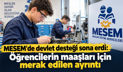 MESEM maaşları devam edecek mi? Devlet katkısı ödemelerinde yeni dönem başladı
