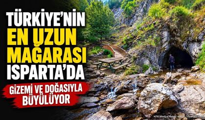 Türkiye’nin En Uzun Mağarası Isparta’da: Gizemi Ve Doğasıyla Büyülüyor