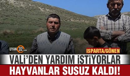 Yaylada ki Yetiştiriciler Isparta Valisi Seymenoğlu'ndan Yardım Bekliyor..!