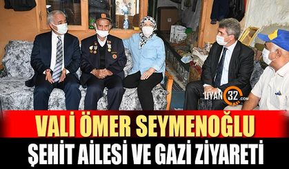 Keçiborlu İlçesinde Şehit Ailemiz ve Gazimiz Ziyaret Edildi