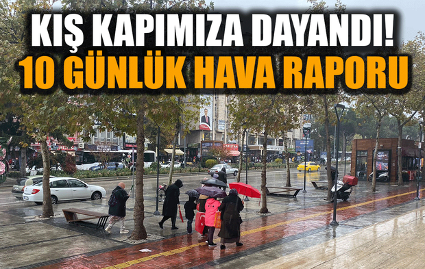 Isparta için 10 günlük hava raporu açıklandı!