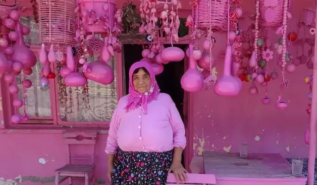 Barbie Sakine Teyze'nin Pembe Evi