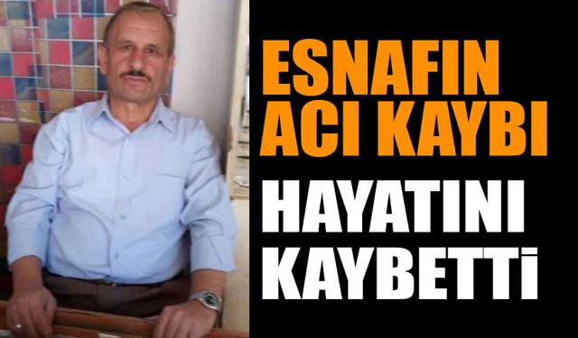 Isparta'da Sevilen Esnaf Hayatını Kaybetti