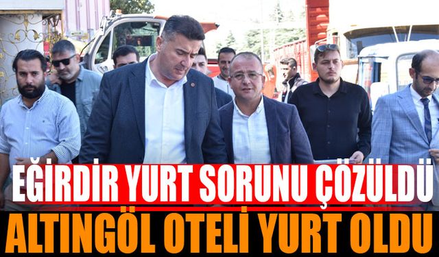 Altıngöl Oteli Yurt Olarak Düzenlendi