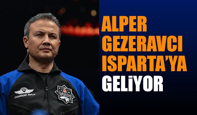 Alper Gezeravcı Isparta'ya Geliyor