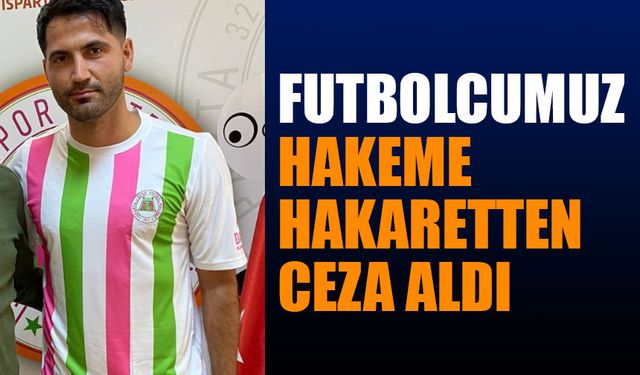 Futbolcumuz Kubilay Türk Yılmaz Ceza Aldı