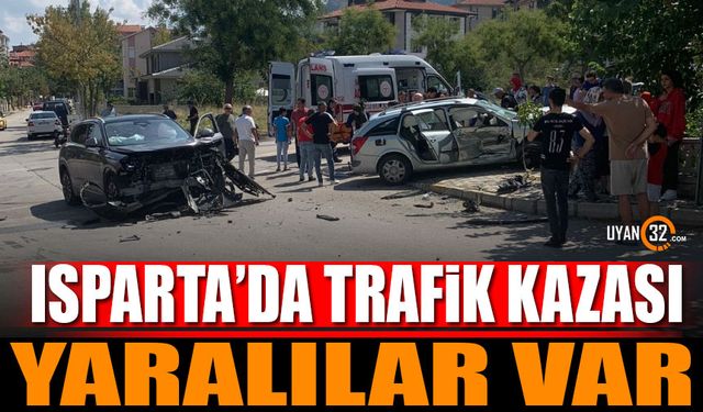 Isparta'da Kaza! Yaralılar Var