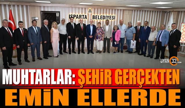 Muhtarlar Şükrü Başdeğirmen’i makamında ziyaret etti