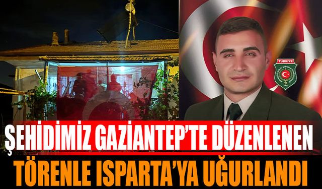 Şehit Çavuş Onur Çapan Memleketine Uğurlandı