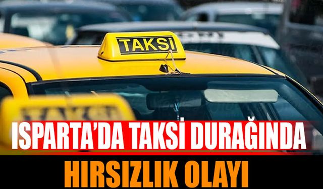 Gece Yarısı Taksici Durağında Hırsızlık Olayı