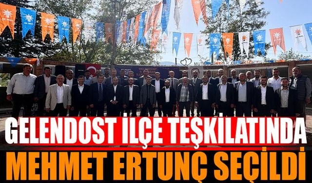 İlçe Teşkilatında Mehmet Ertunç Yeniden Başkan Seçildi