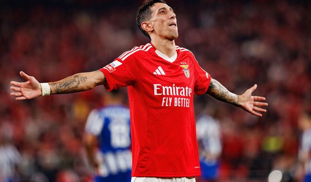 36 yaşındaki Angel di Maria, maçın 18'inci dakikasında hat-trick yaptı!