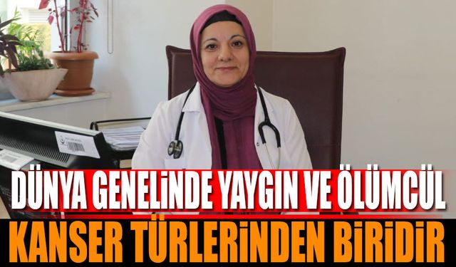 Dr. Fatma Doru Akciğer Kanseri Farkındalık Ayı nedeniyle açıklamalarda bulundu